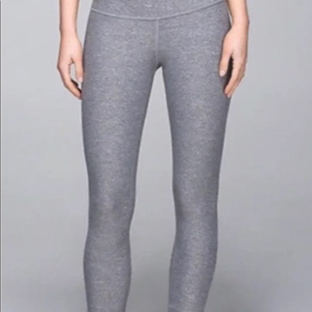 Crop Grey Lululemon Leggings